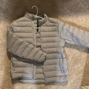 Lululemon Light Grey Navigation Down Jacket Size S